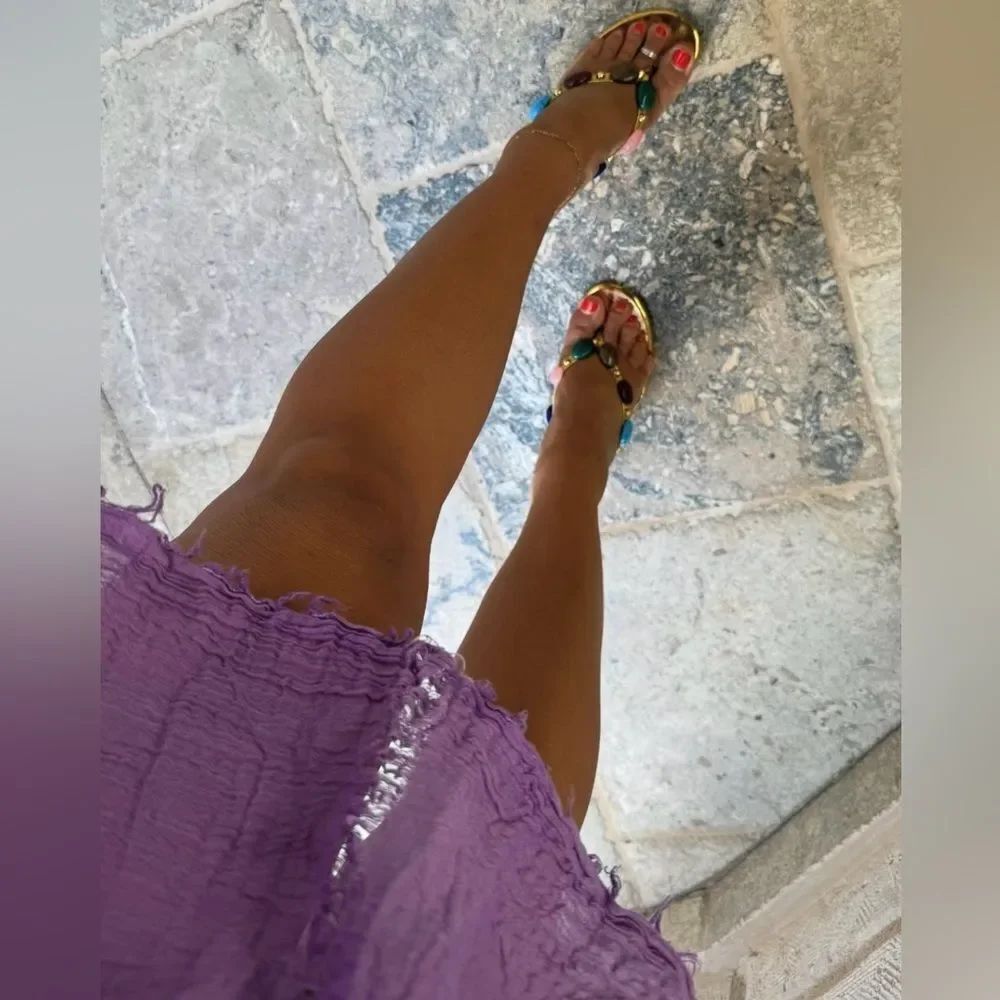 Gemstone Sandal heels